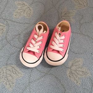 Converse pink sneakers Baby size 4